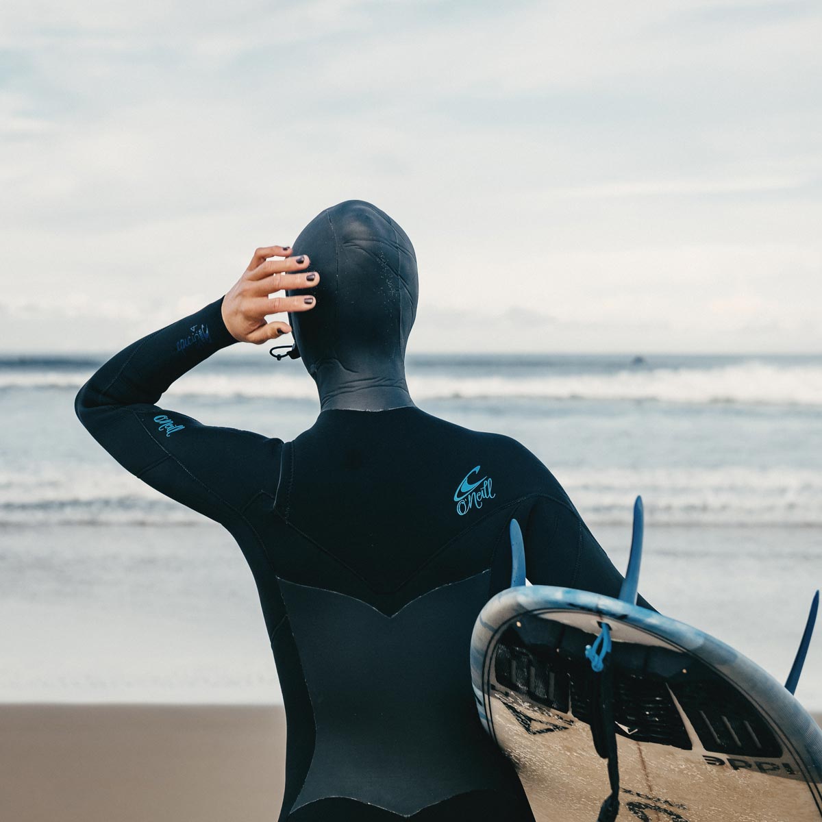 O'Neill WMS Epic 6/5/4 mm Chest Zip W/Hood sieviešu hidrotērps ar cepuri
