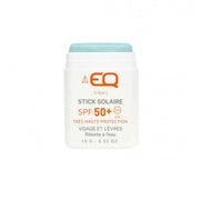 Saules auzsargzīmulis sejai EQ Sun Stick SPF50+ Bio – tirkīzzila