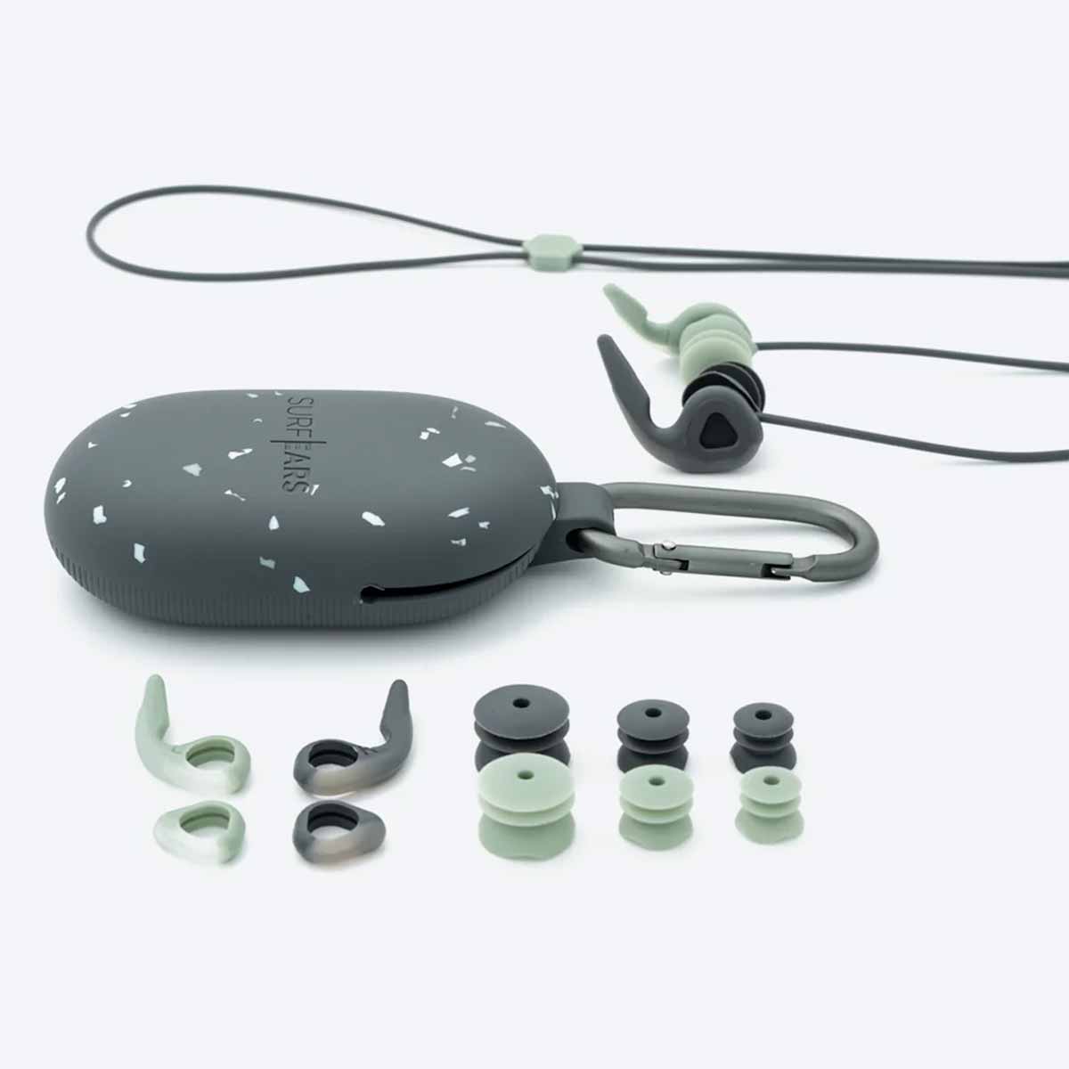 SurfEars 4.0 Earplugs – Black Sage