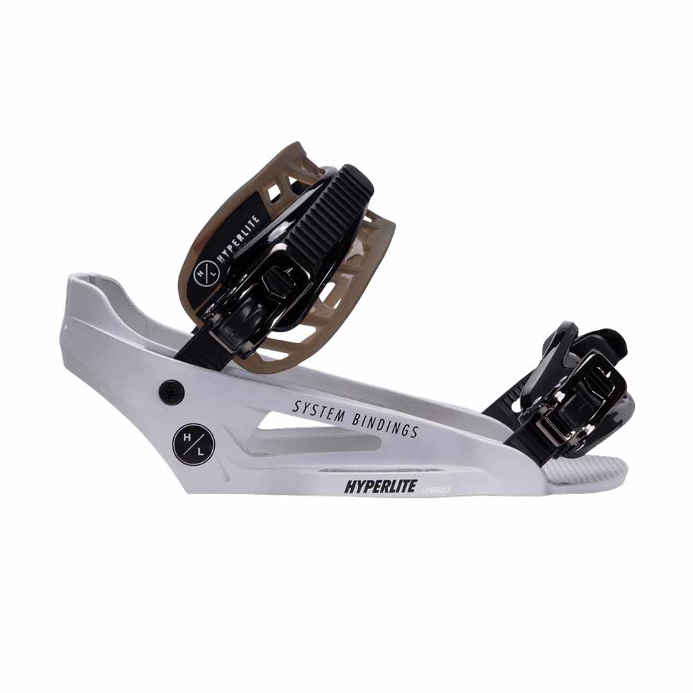 Hyperlite System Lowback Bindings – Black & White