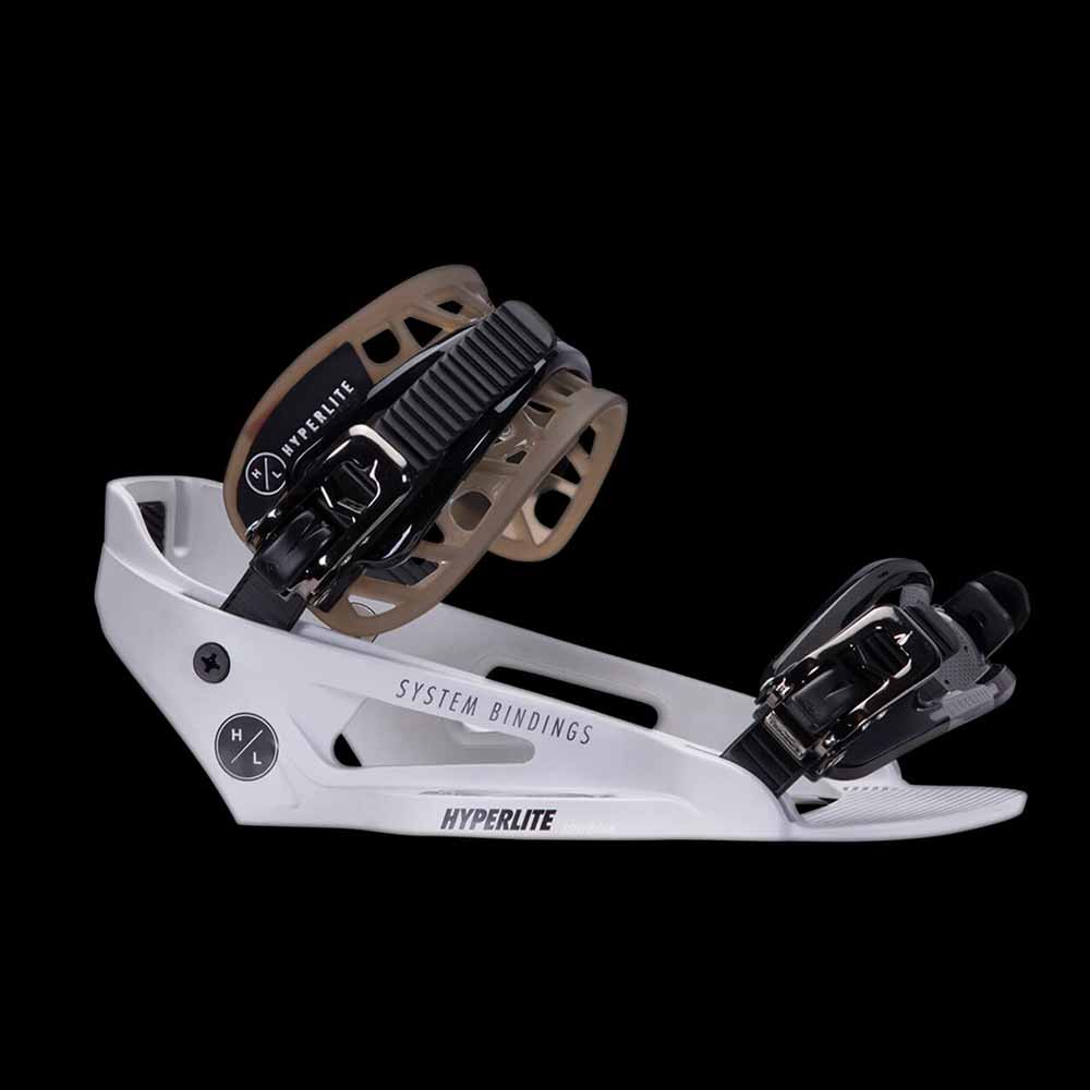 Hyperlite System Lowback Bindings – Black & White