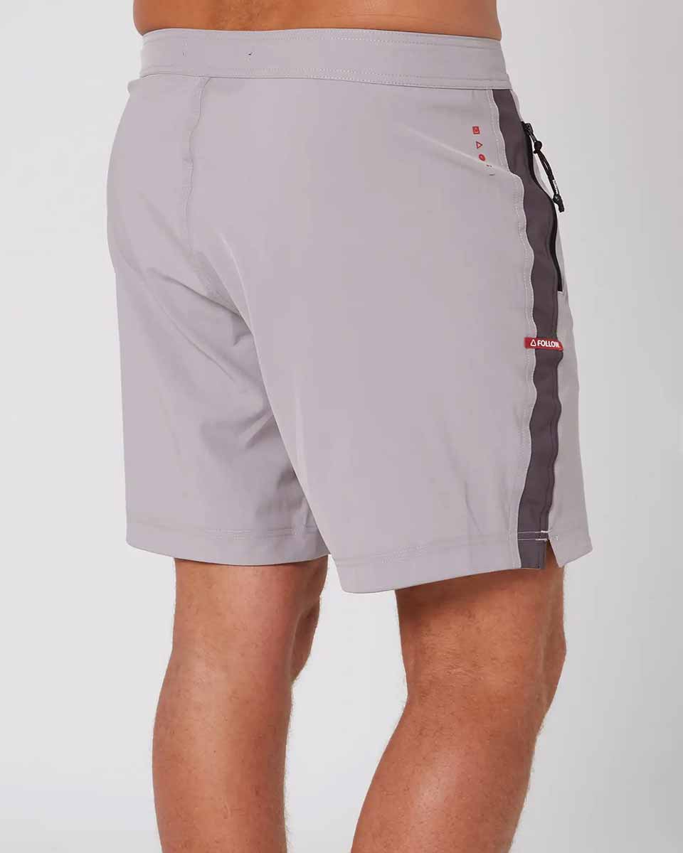 Follow Water Boardie – Gray