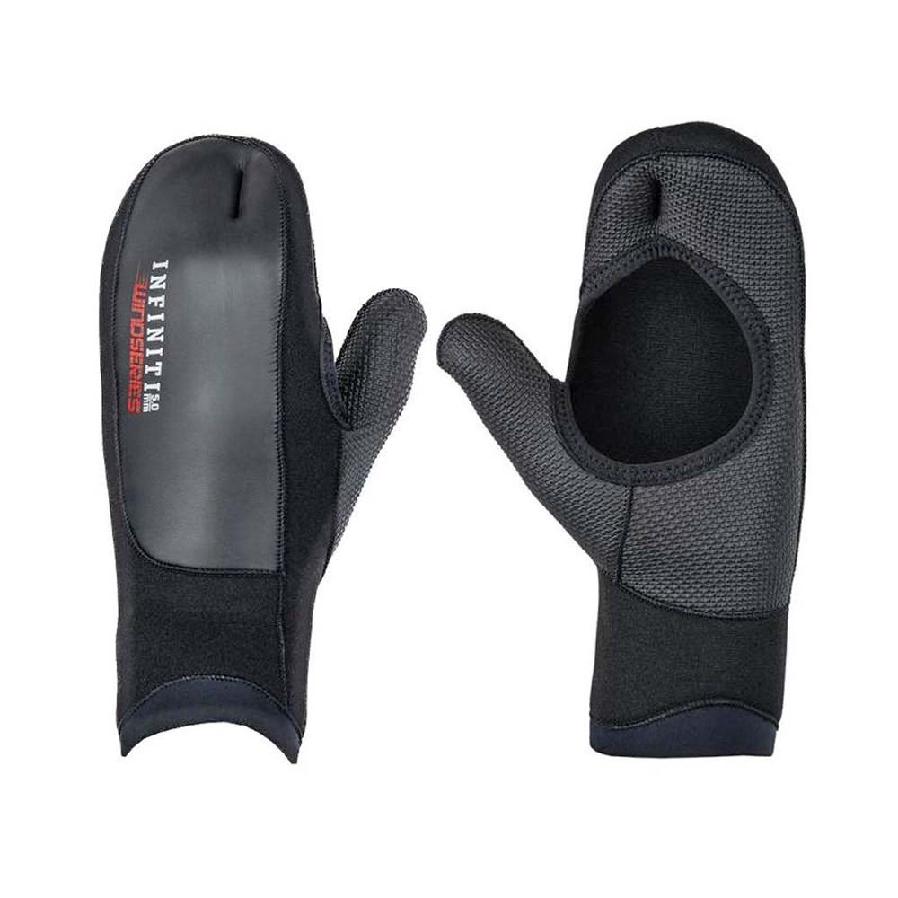 Xcel Infiniti Windseries 3 mm trīs pirkstu atvērtas plaukstas neoprēna cimdi vēja sportaveidiem