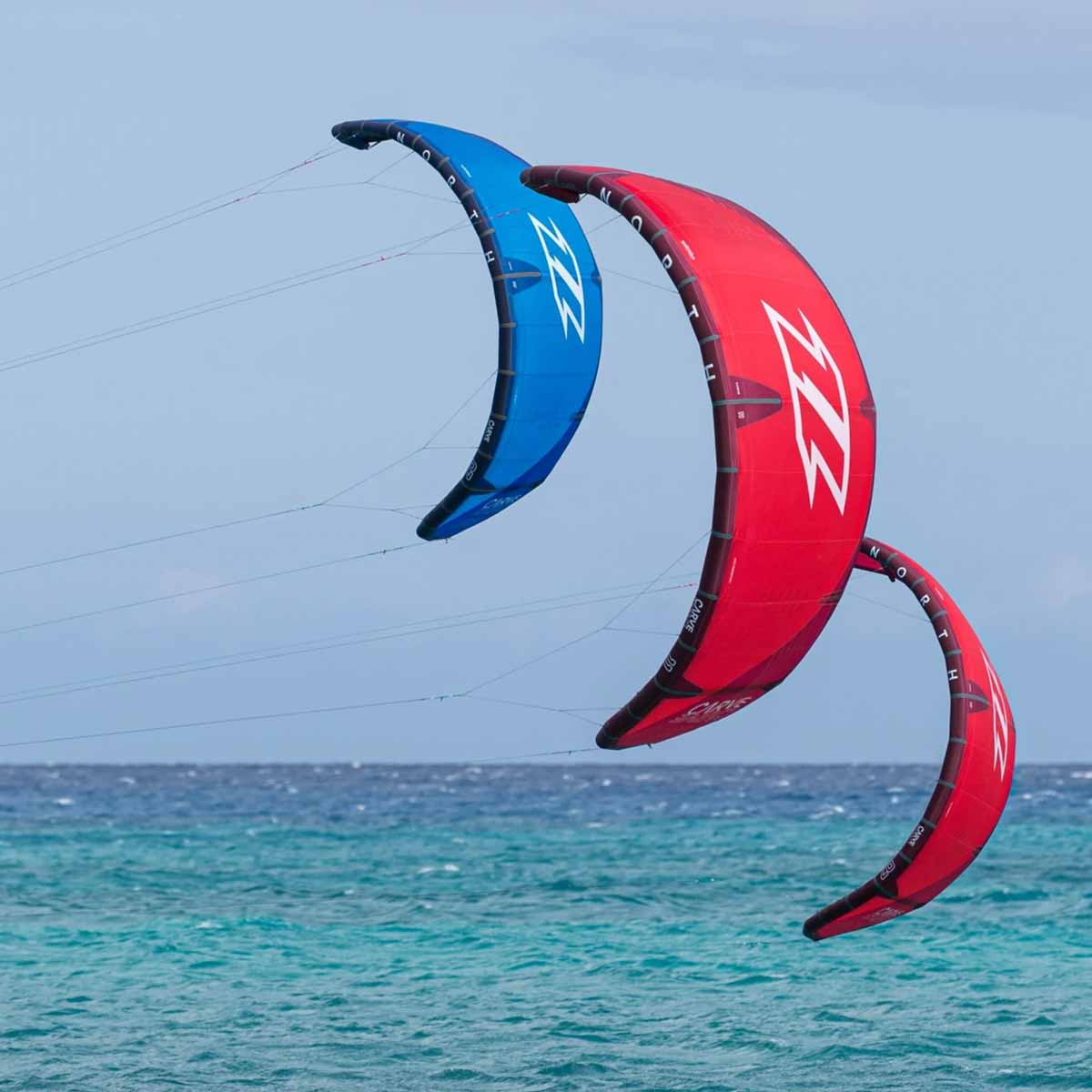 North Kiteboarding Carve 2022 pūķis 5m2 Boardside.lv