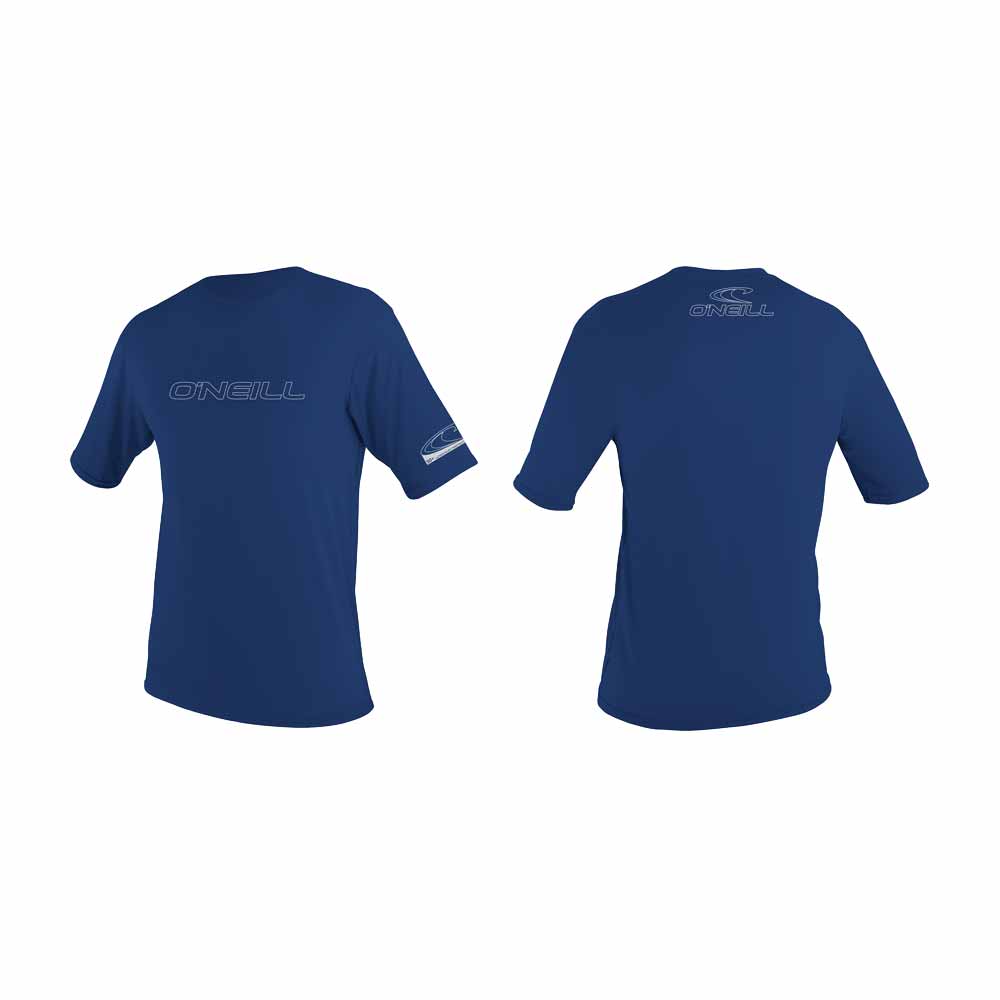 Likras krekls O'Neill Basic Skins SS Sun Shirt – Navy 016