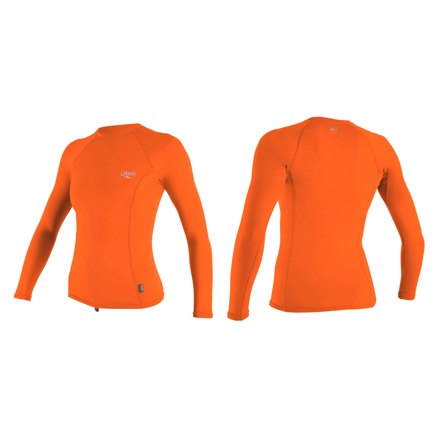 O'Neill Wms Premium Skins L/S Rash Guard likra ar garām rokām – oranža