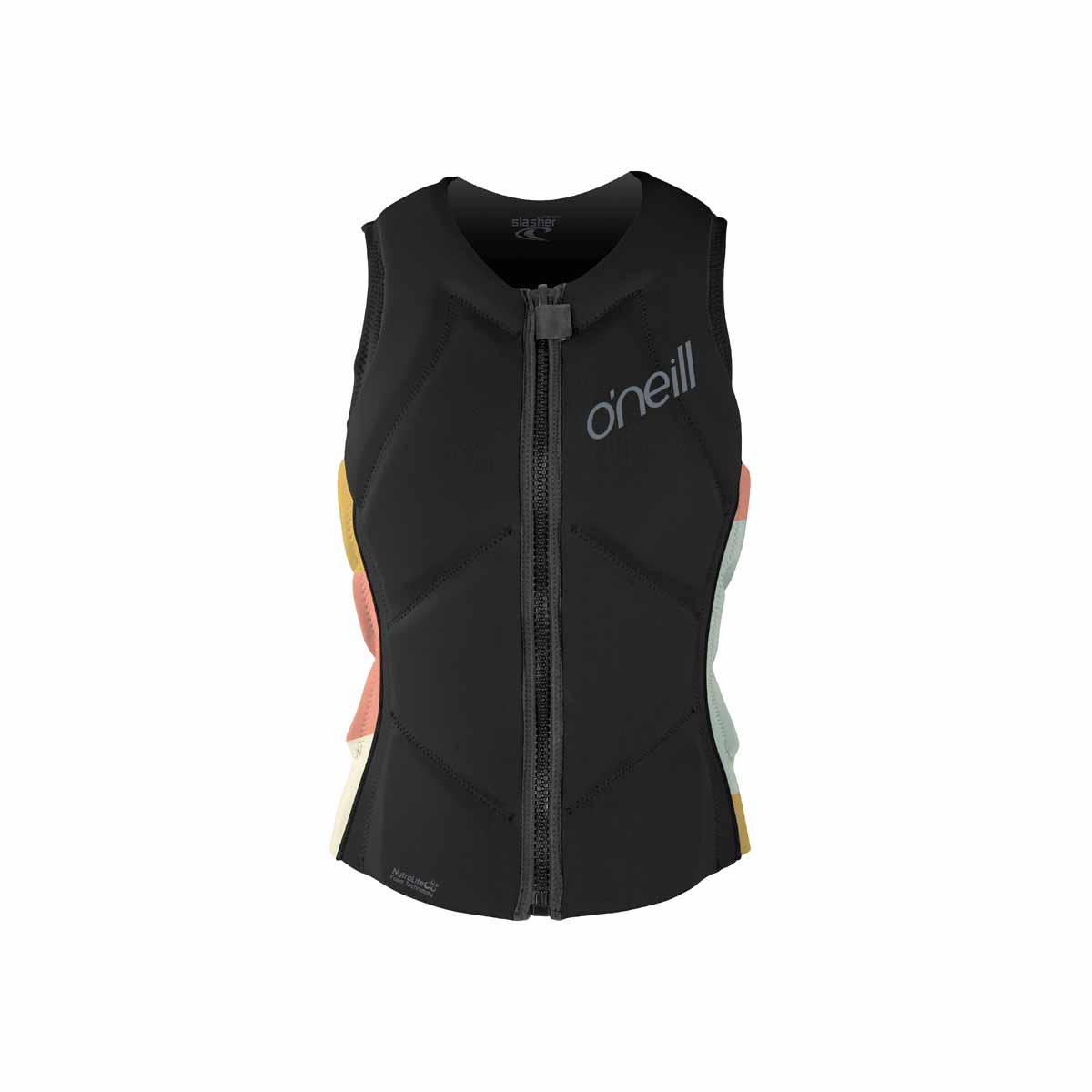 O'Neill WMS Slasher Comp Vest – Black Jasmin