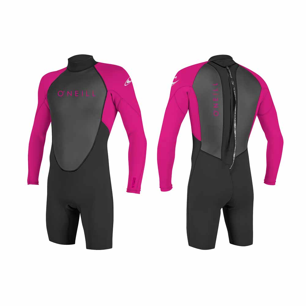 Wetsuit O'Neill Youth Reactor-2 2mm Back Zip L/S Spring – Berry C09