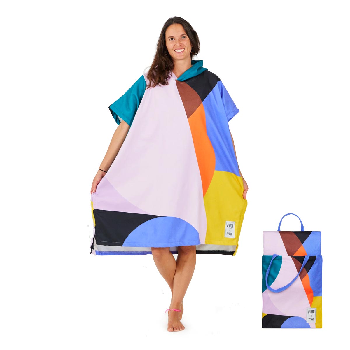 After Essentials Artis Series Poncho Towel with Tote Bag – Jérôme Masi