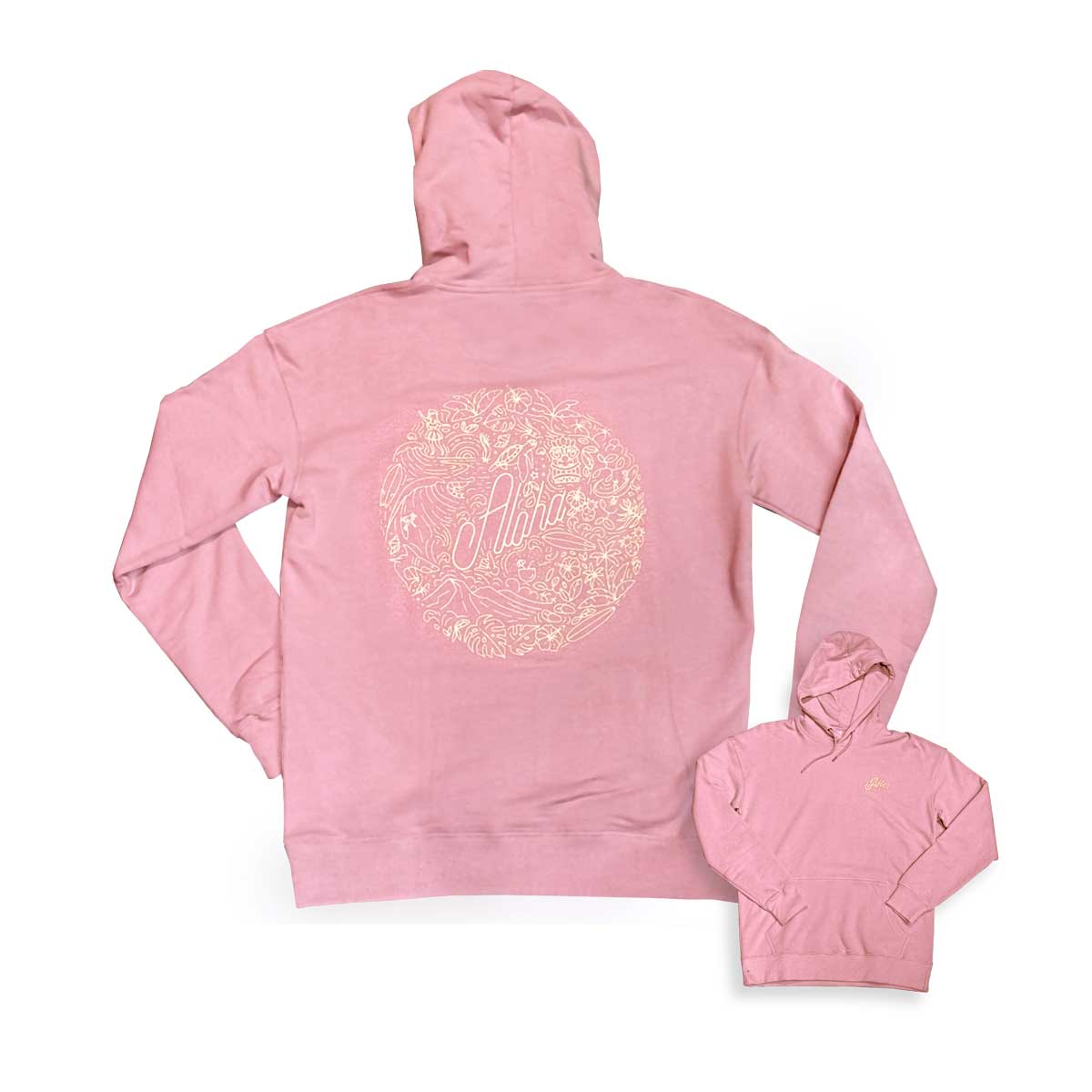 Džemperis ar kapuci After Essentials Mindset Hoodie – rozā