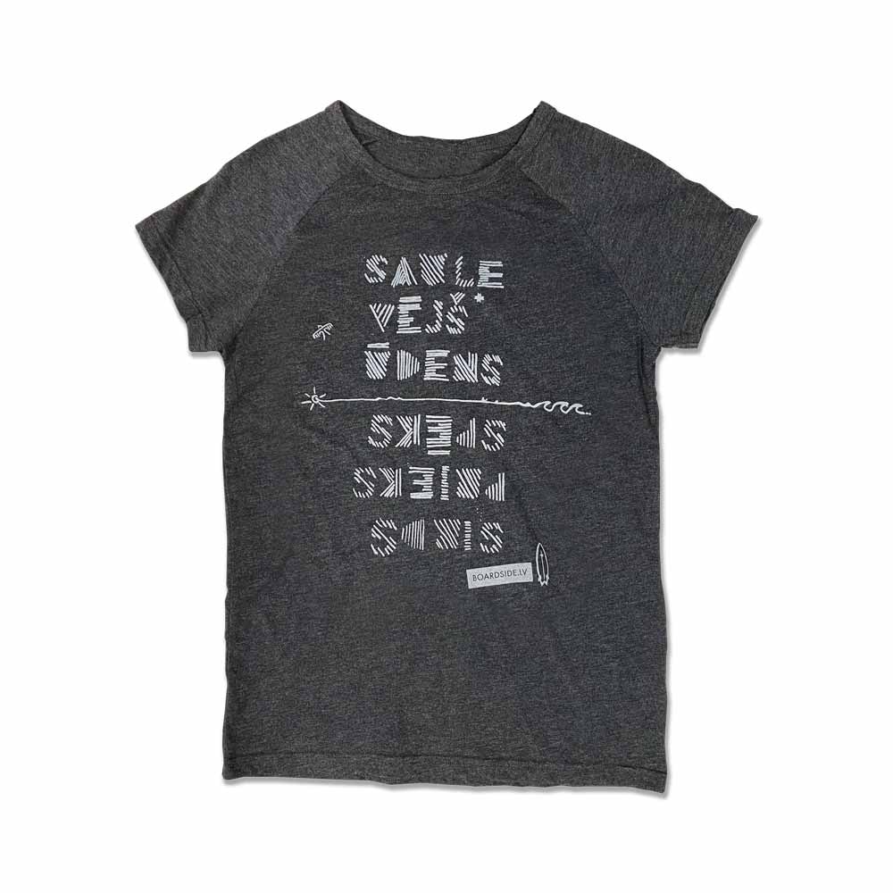 Boardside.lv Womens T-Shirt – Dark Gray