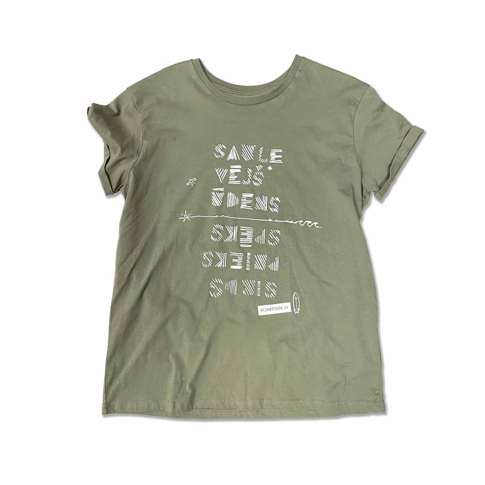 Boardside.lv T-Shirt – Green