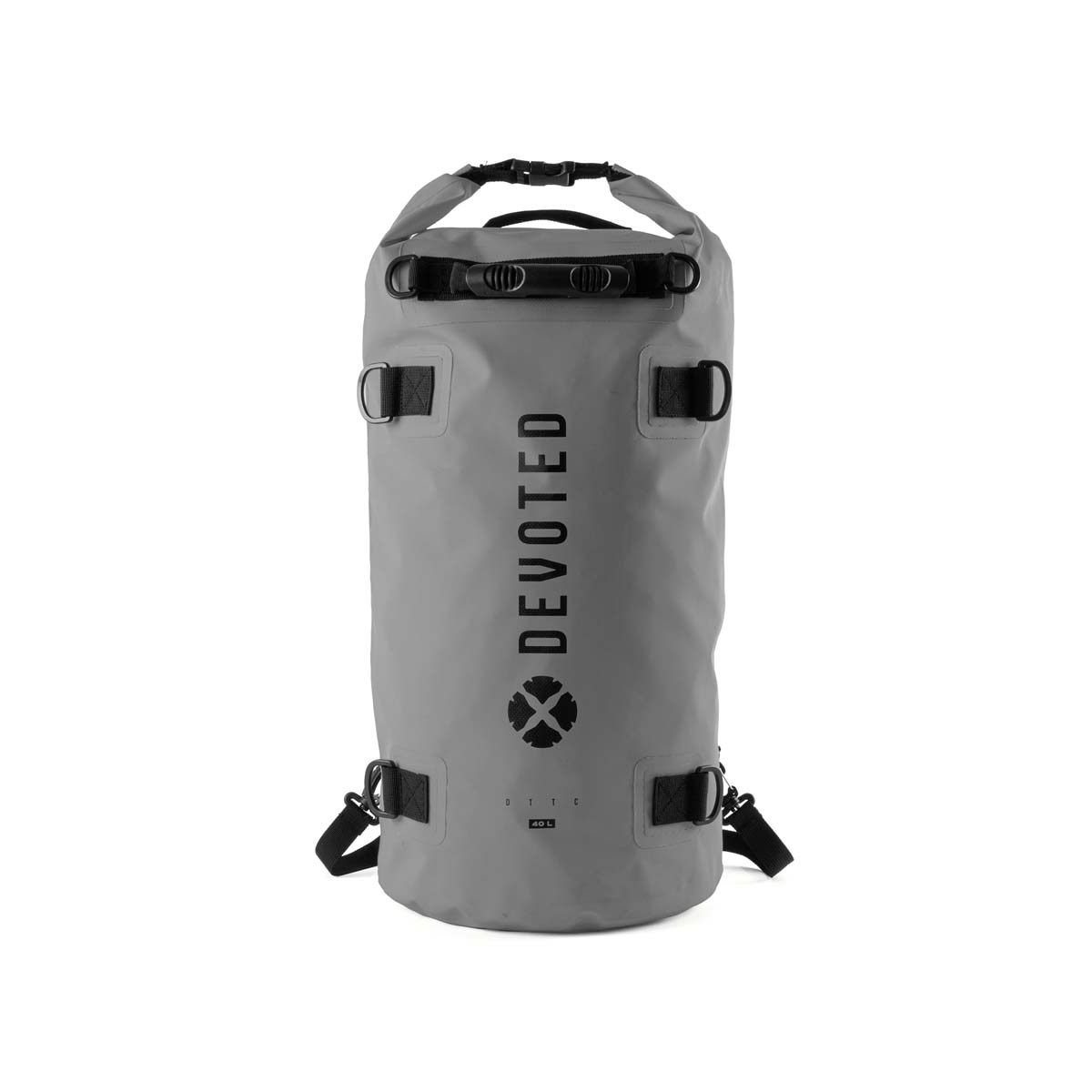 Ūdensizturīga soma Devoted Dry Bag Backpack 40L - pelēka