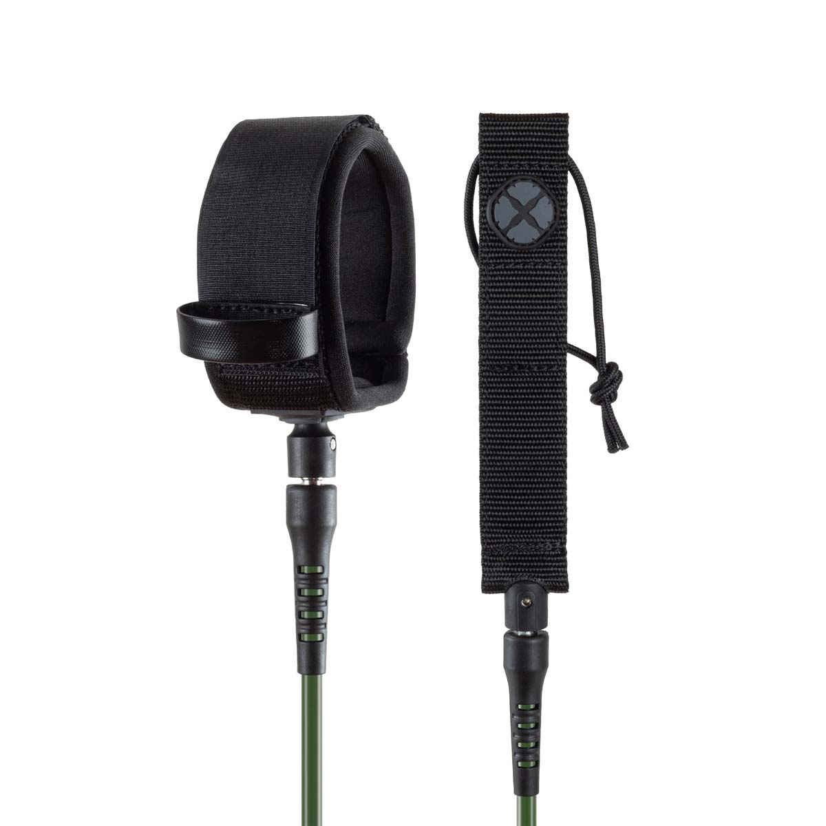 Devoted Core Series 9ft Pro Ankle 7mm sērfadēļa kājsaite – olīvju