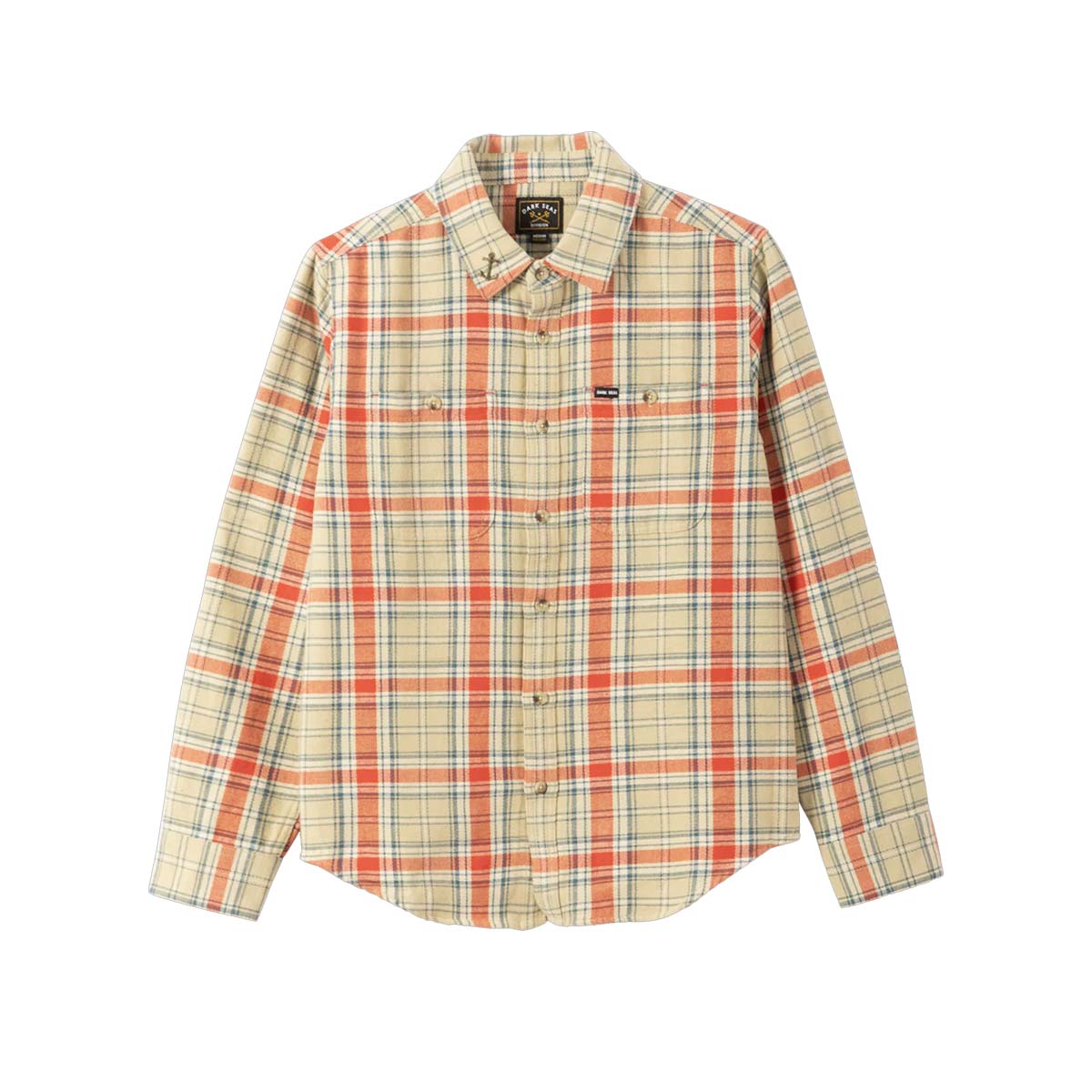 Dark Seas Cimmeron Woven Shirt – Moss