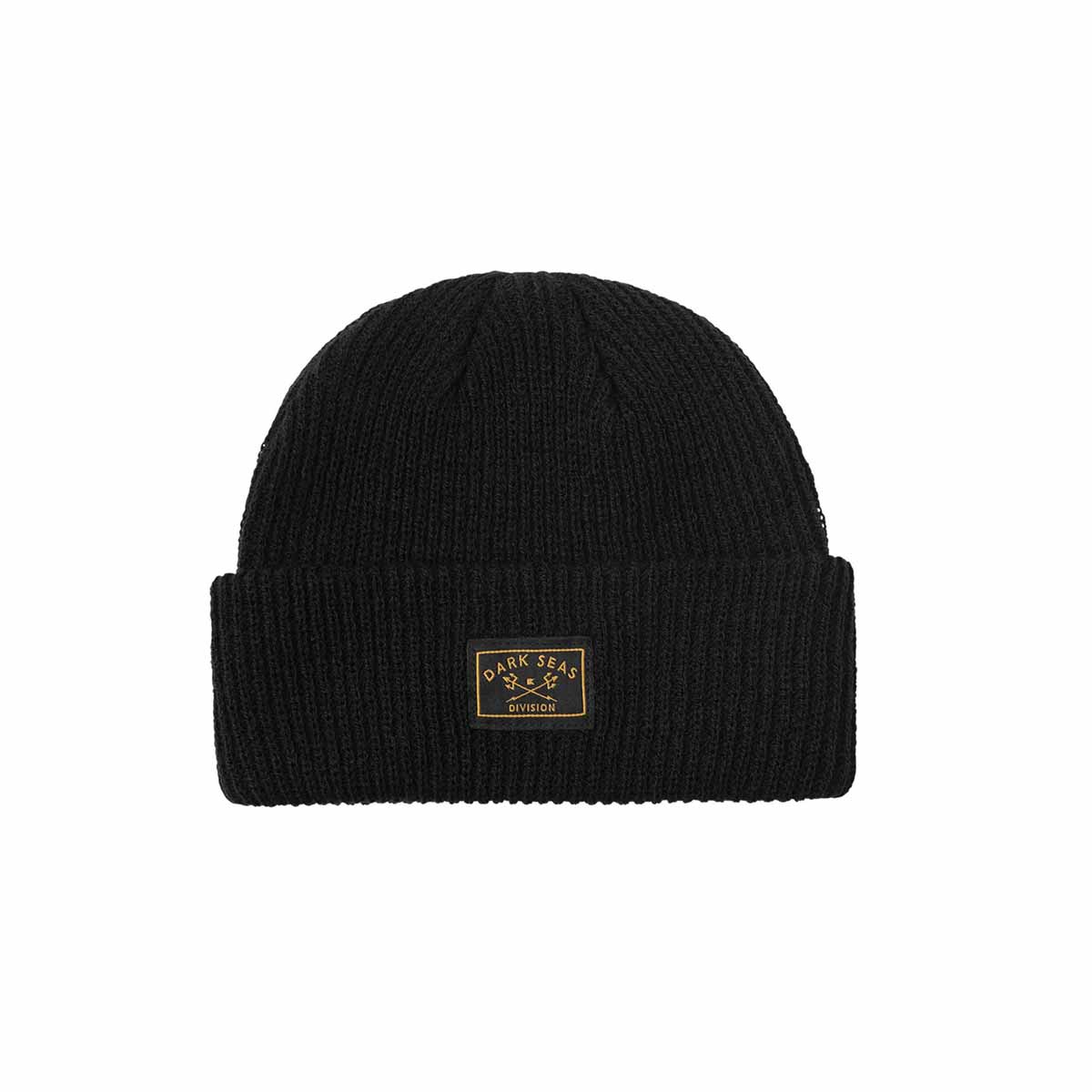 Dark Seas Kintner Beanie vilnas cepure – Melna