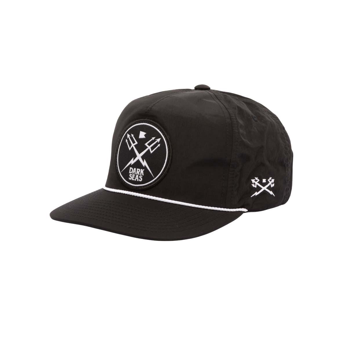Dark Seas Milsap cepure ar nagu – melna