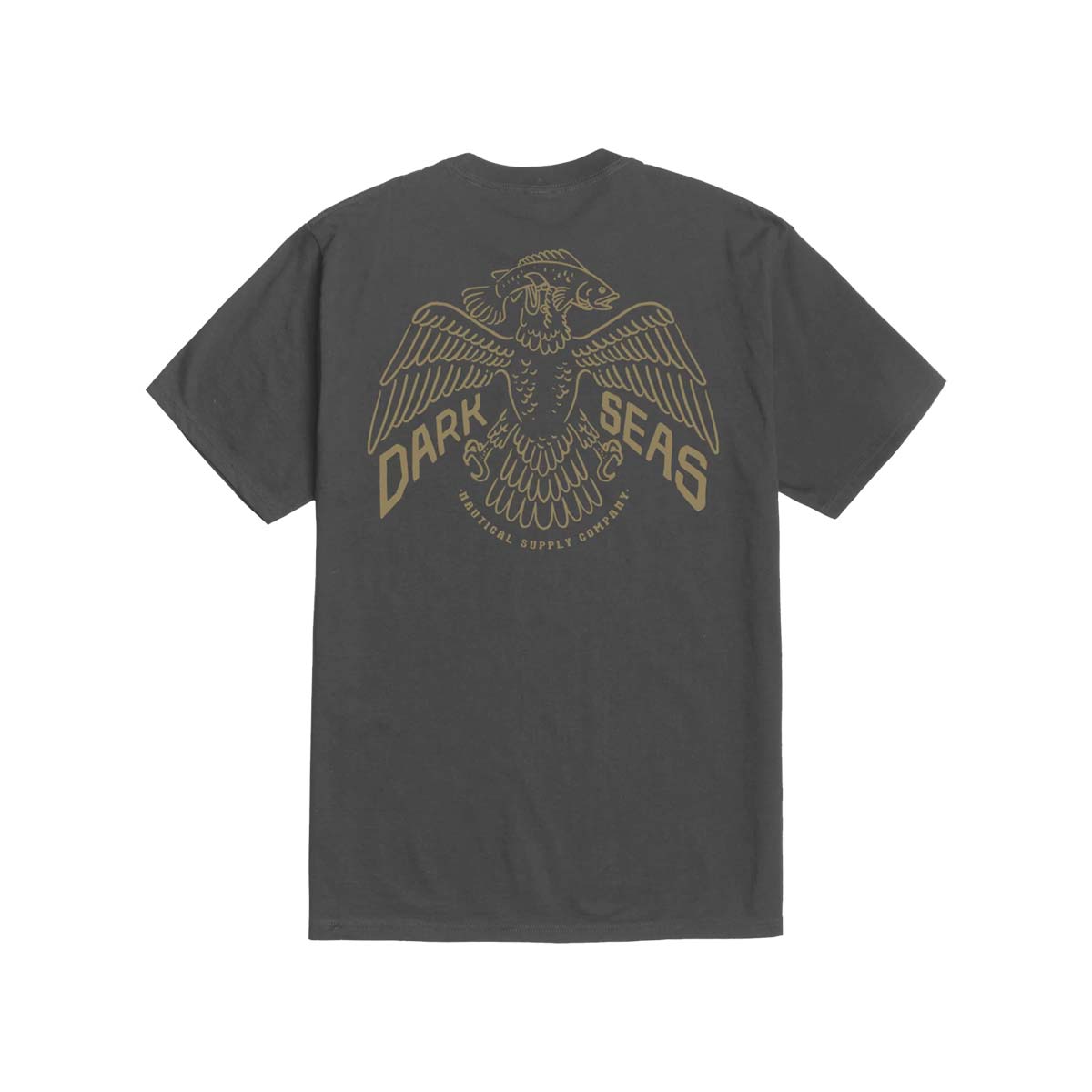 Dark Seas Yellowstone Stock T-krekls – Vintage melns