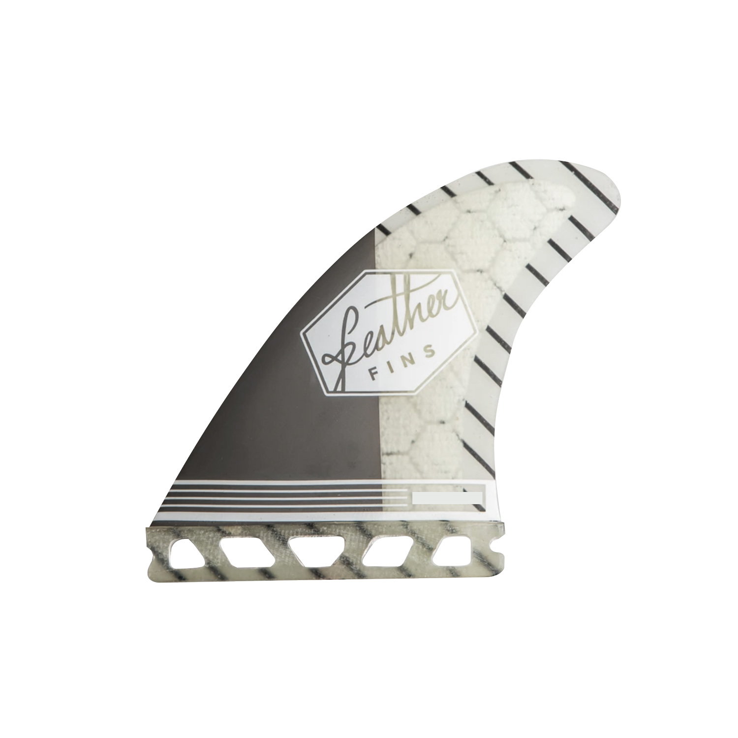 Feather Fins Superlight Gray Single Tab – Thruster 3 fins