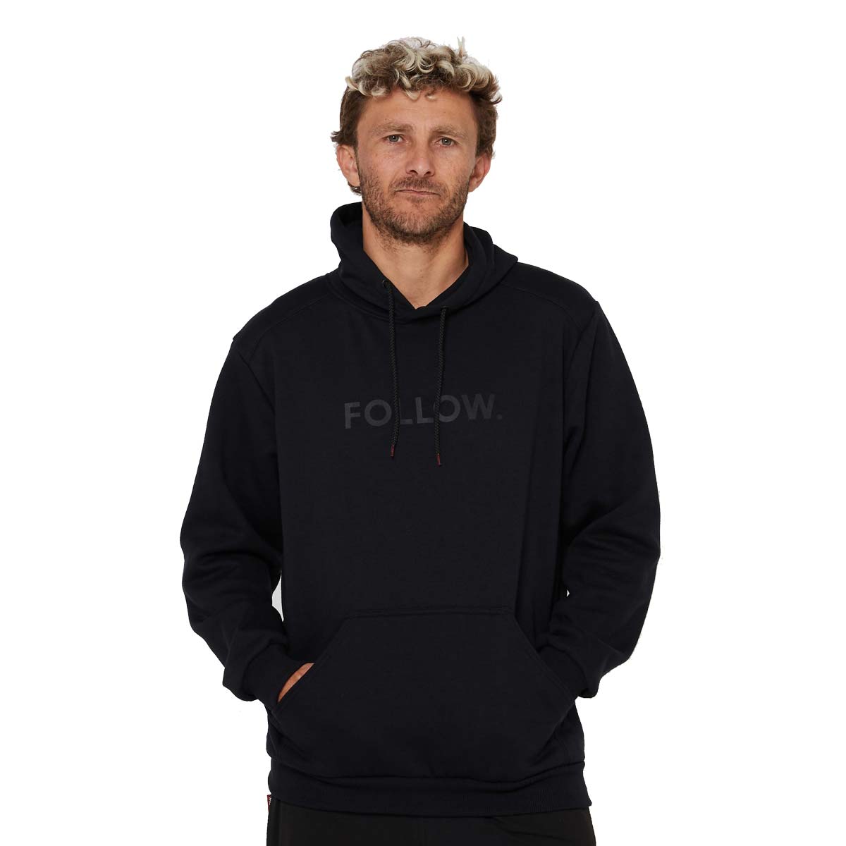 Follow Logo hūdijs – melns