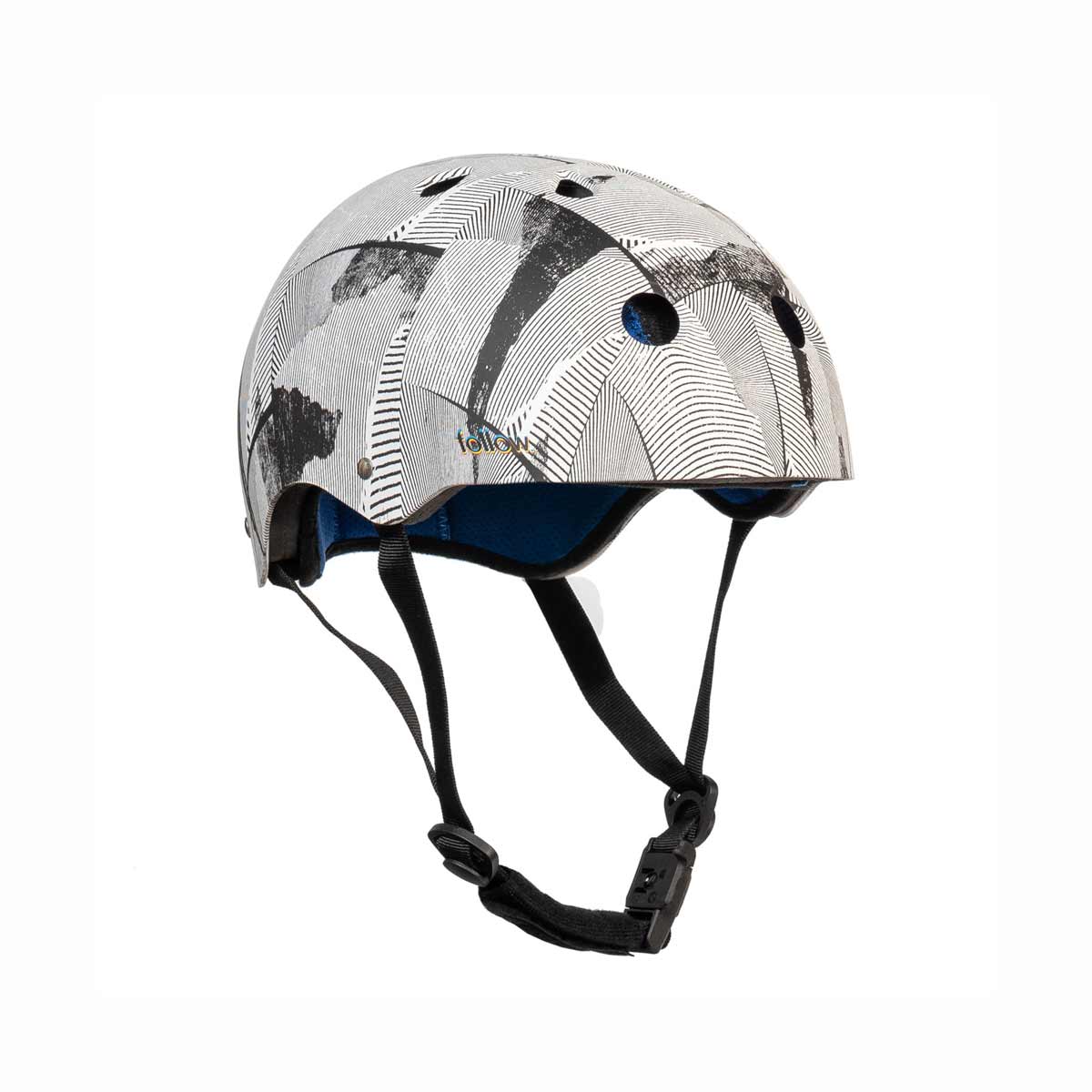 Follow Pro Graphic Helmet - Order White