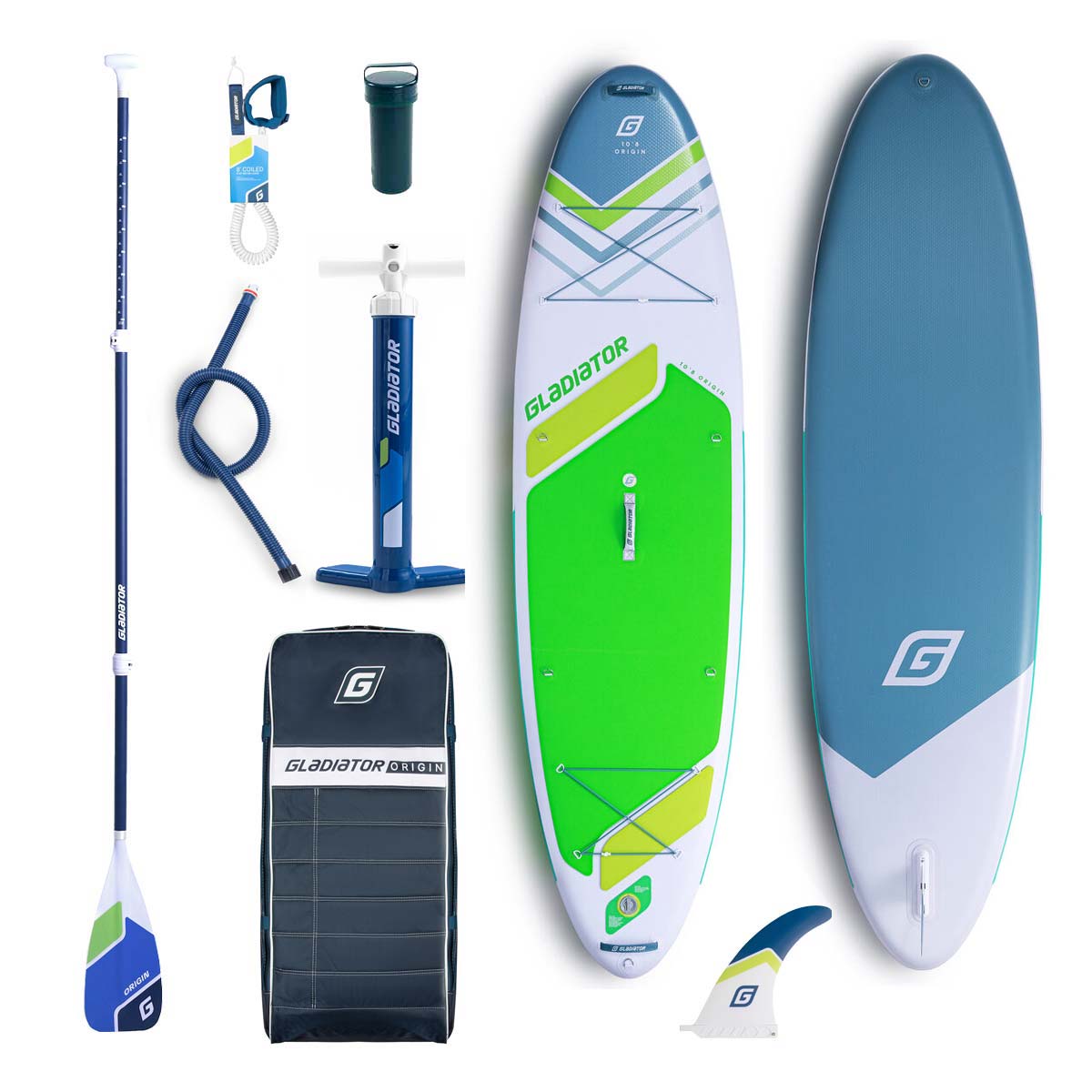 Gladiator Origin 10.8 SUP SC Board package – 300 L