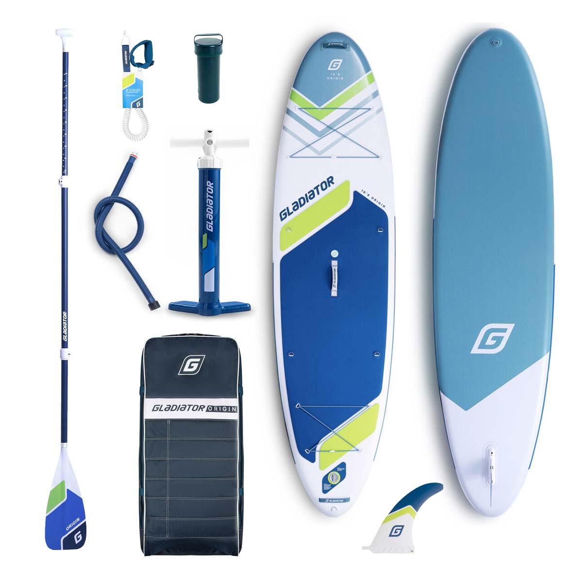 Gladiator Origin 10.8 SUP Board package – 300 L