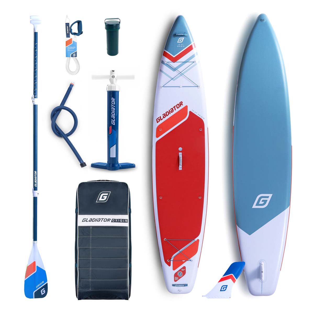 Gladiator Origin 12.6T SC piepūšamais SUP dēlis – 350 L