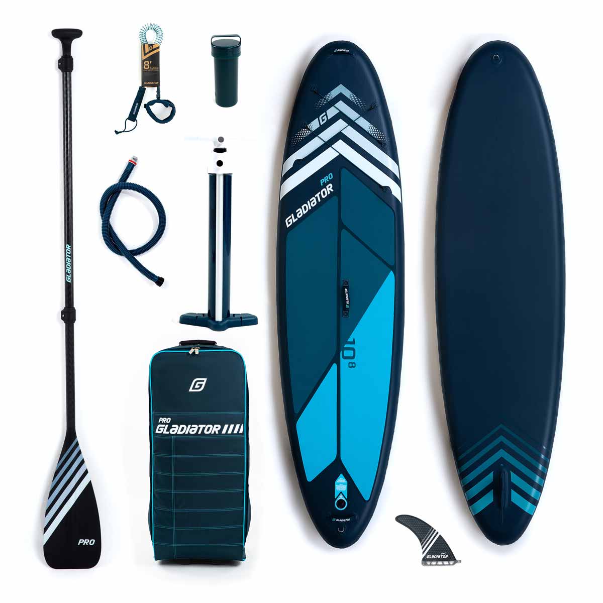 SUP Paddleboard Complete Gladiator PRO 10.8 – 300L