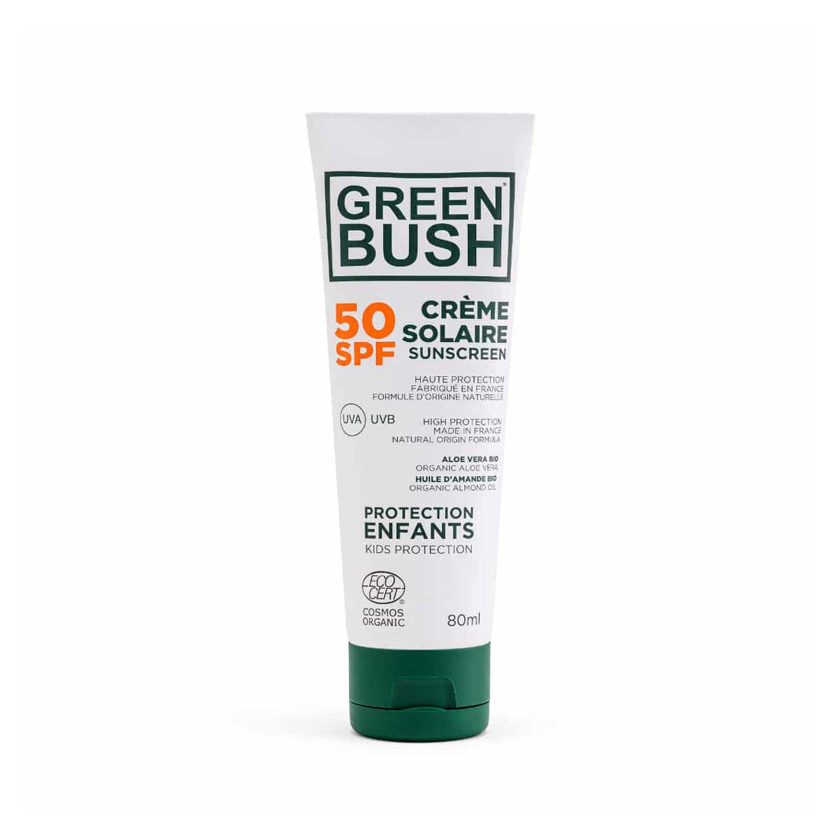 Greenbush Sunscreen SPF50 Bio Cosmos – 80ml