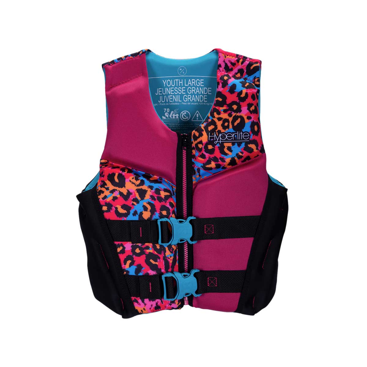 Hyperlite Girlz Youth LG Indy HRM Neo bērnu peldveste