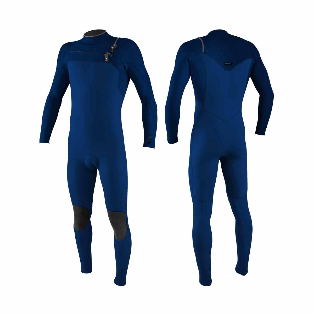 O'Neill HyperFreak 4/3+ mm Chest Zip Full Wetsuit – Navy A30