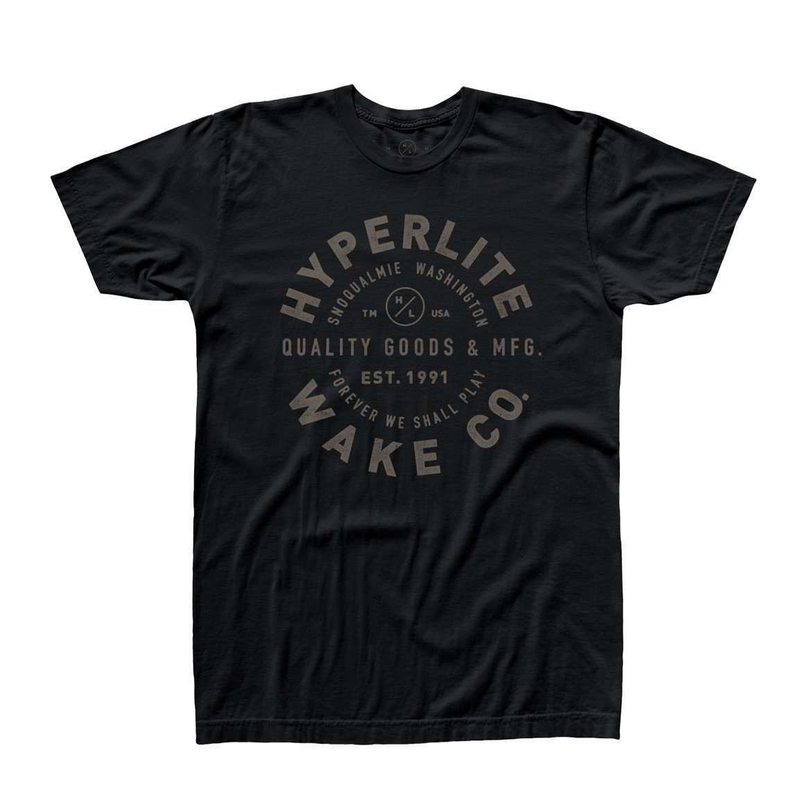 Hyperlite Standard Tee krekls – melns