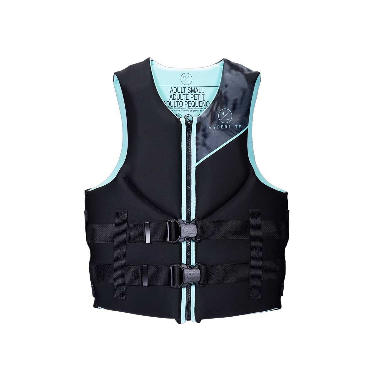 Peldveste sievietēm Hyperlite WMNS Indy HRM Neo Vest – zilganzaļa