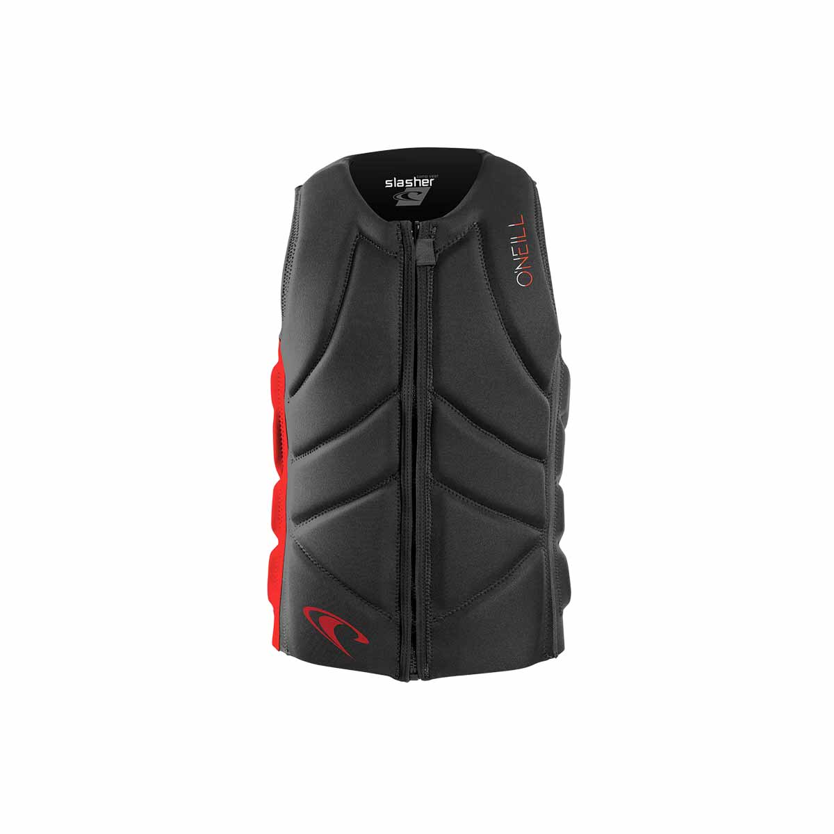 O'Neill Youth Slasher Comp Vest – Graphite Red