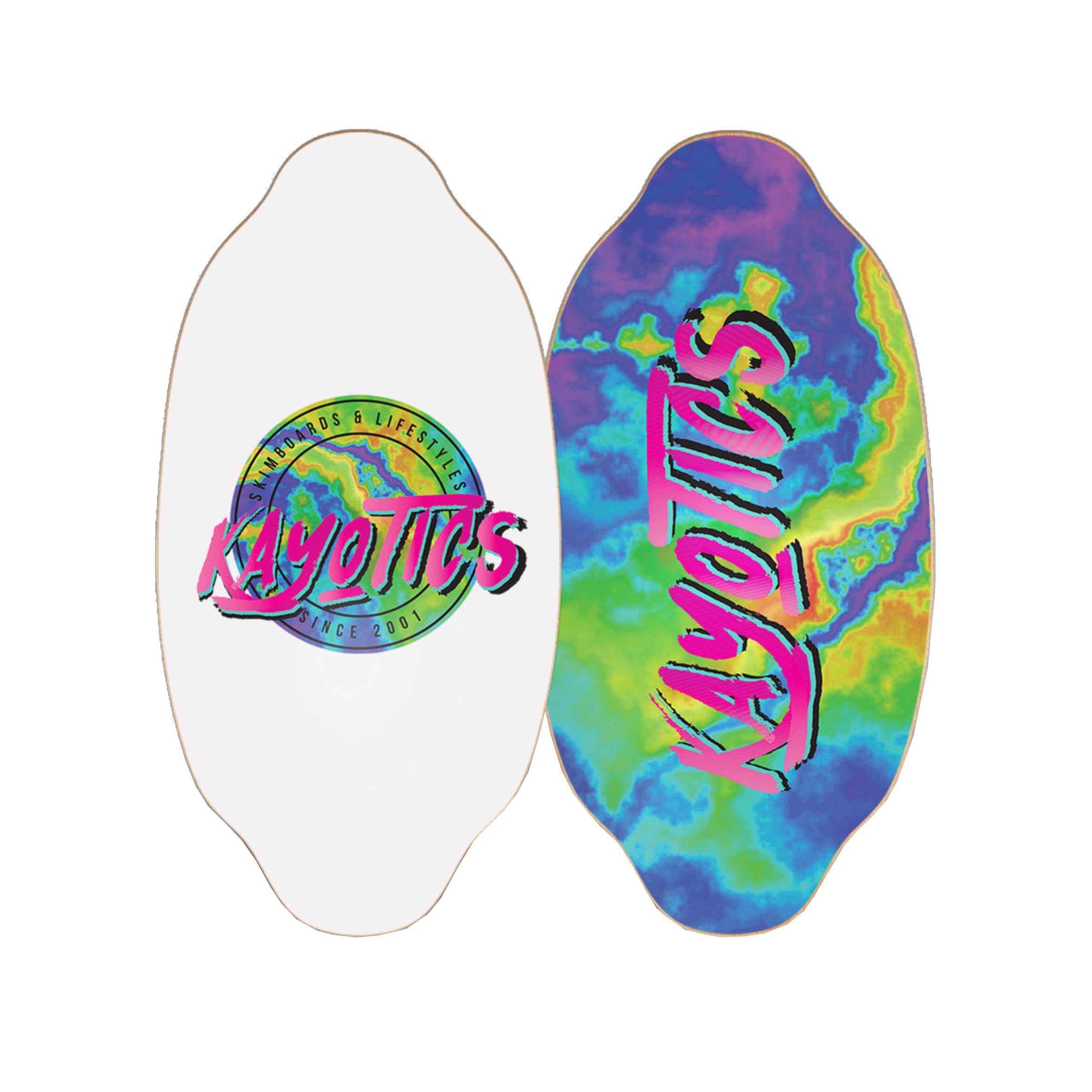 Kayotics Channel One Skimboard Heat Map – 100cm