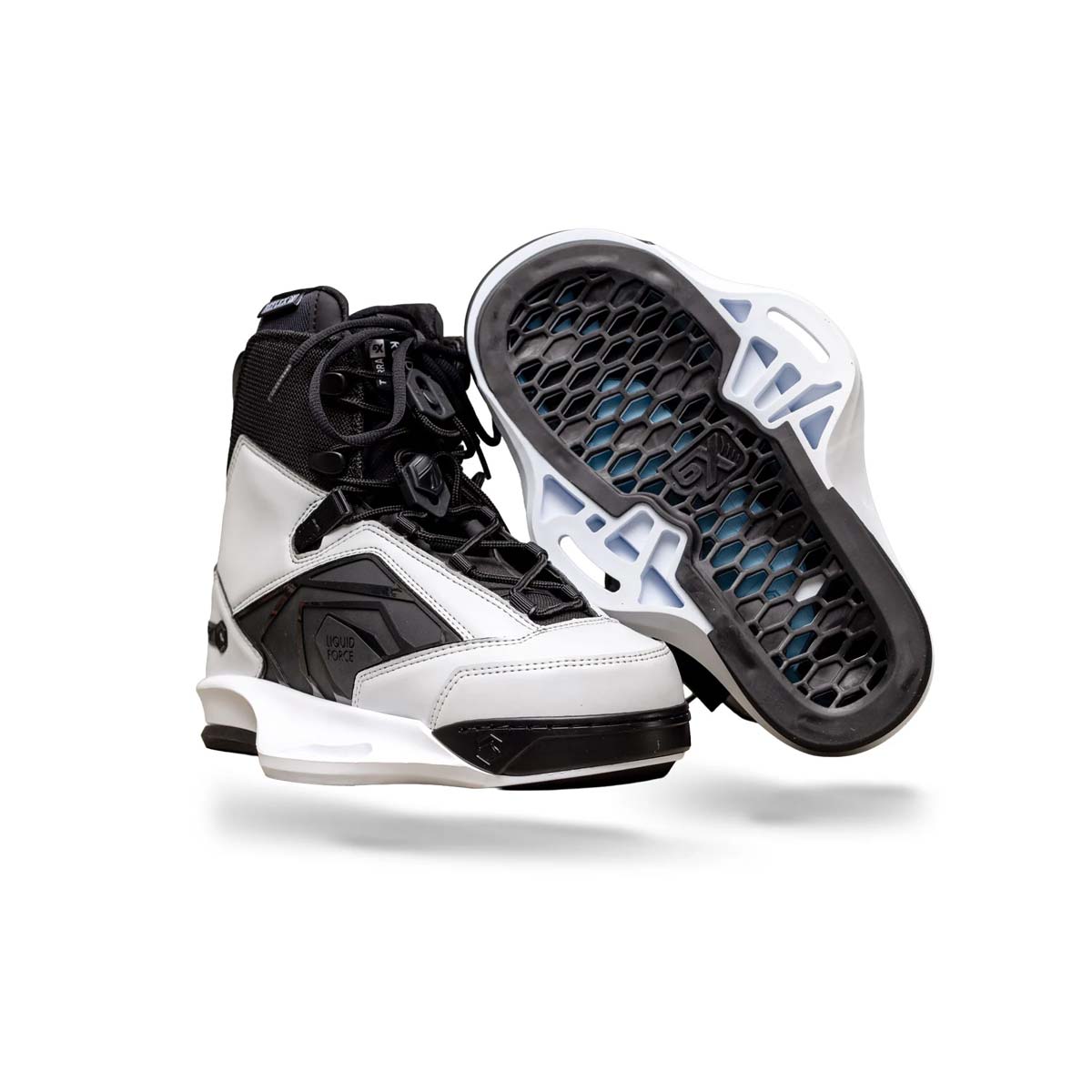 Veikborda zābaki Liquid Force Terra 6X – Balti ar melnu