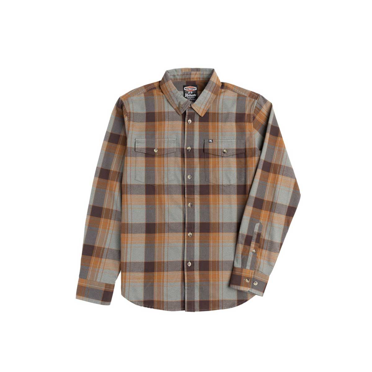 Loser Machine Bayside Flannel Shirt – Brown