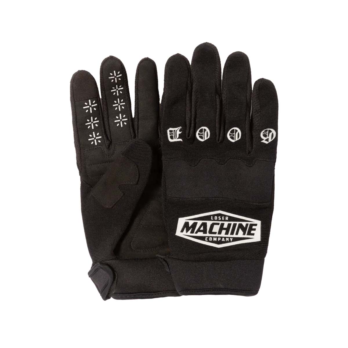 Loser Machine Good Luck Gloves – Black