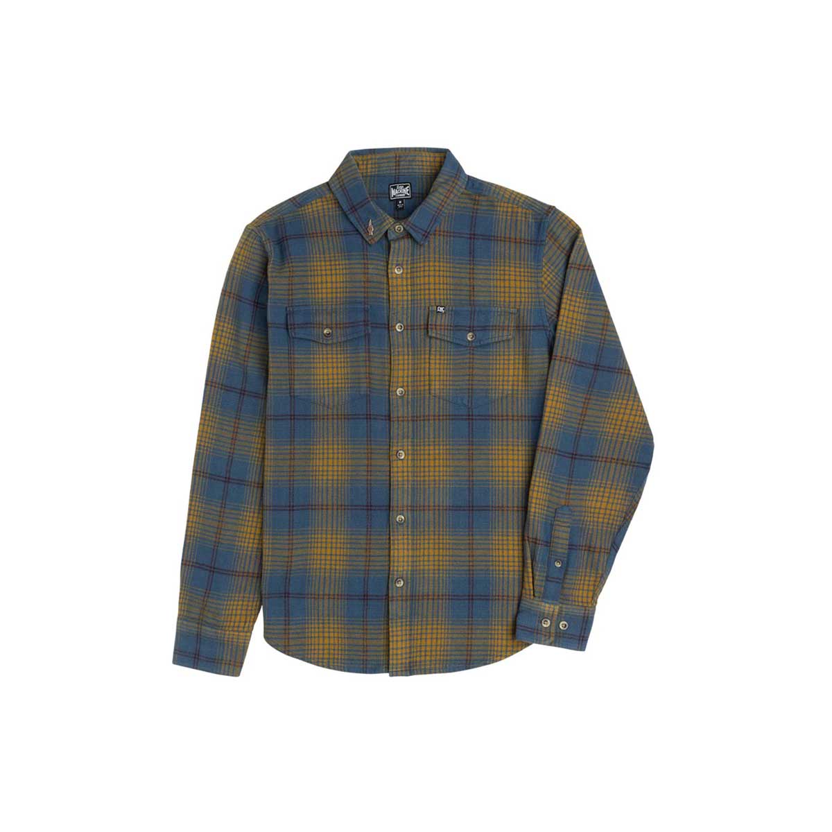 Loser Machine Hovley Flannel Shirt – Navy/Gold