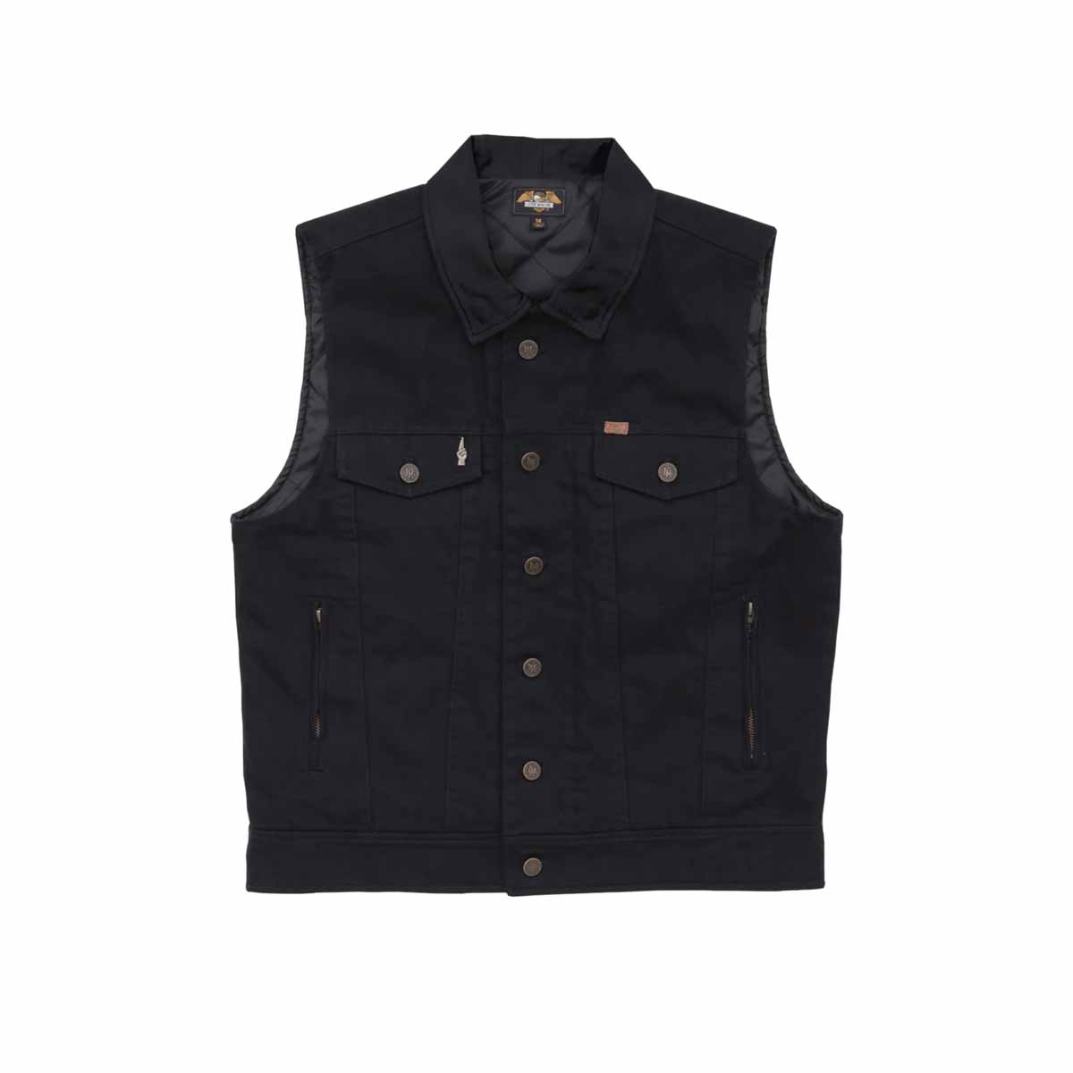 Bieza auduma veste Loser Machine Kingsway III Vest – Melna