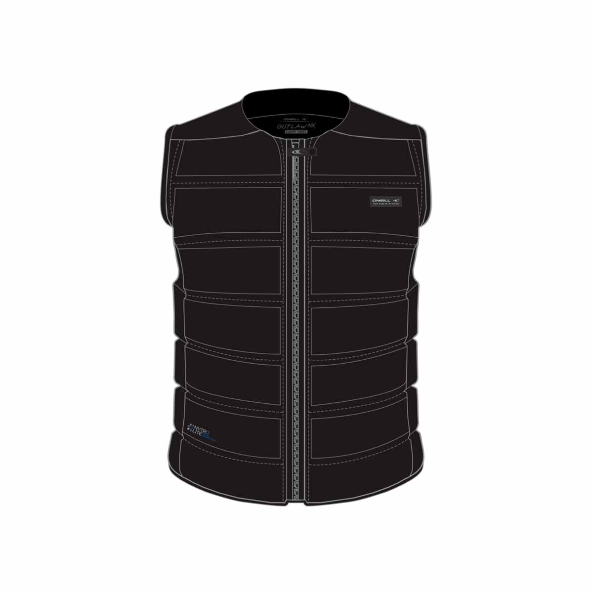Veste veikbordam O'Neill Outlaw Comp – melna A00