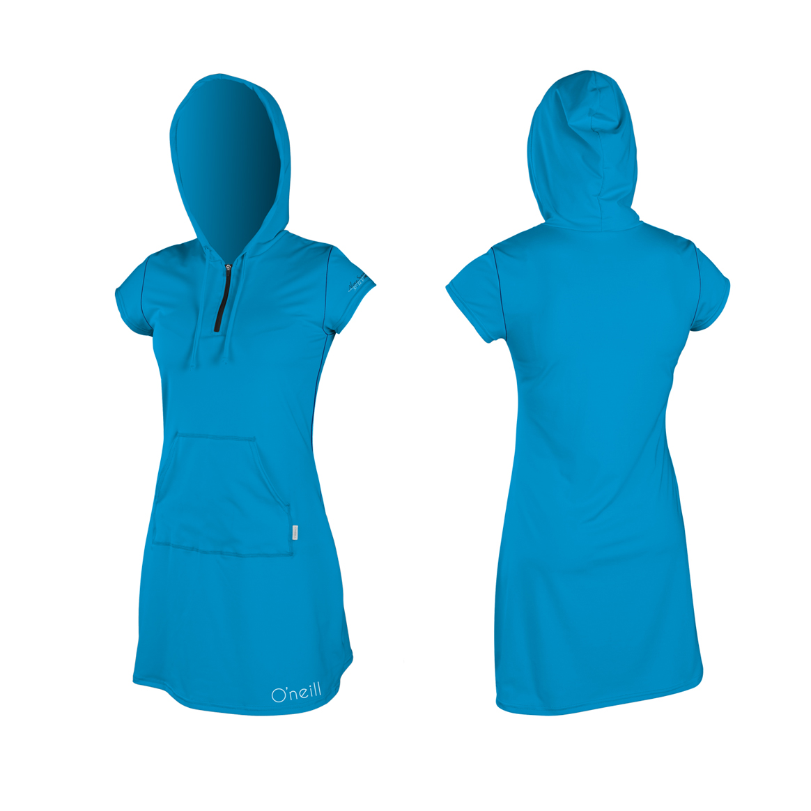 O'Neill WMS 24-7 S/S Hooded Cover-Up kleitiņa – zila