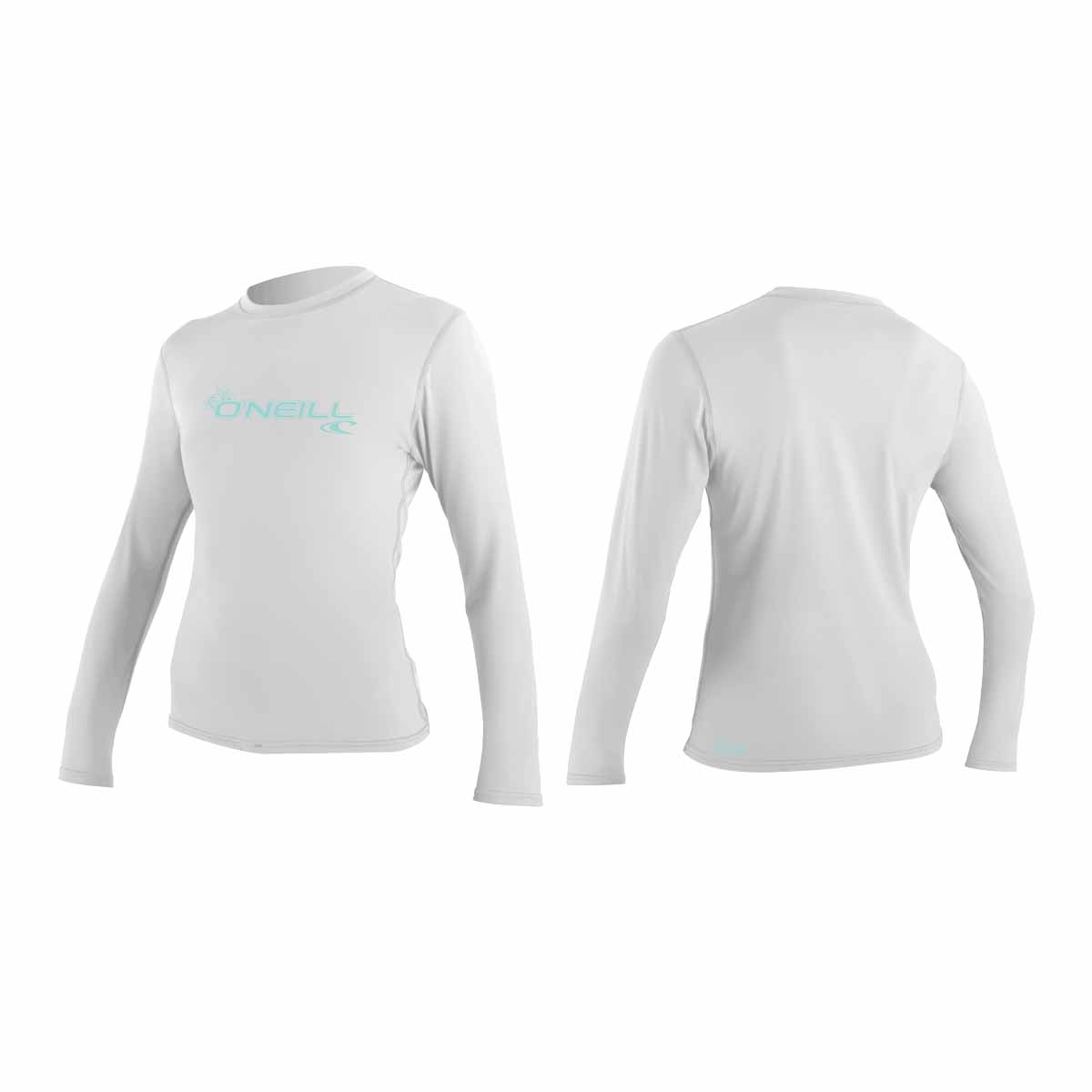 O'Neill WMS Basic Skins LS Sun Shirt – White 025