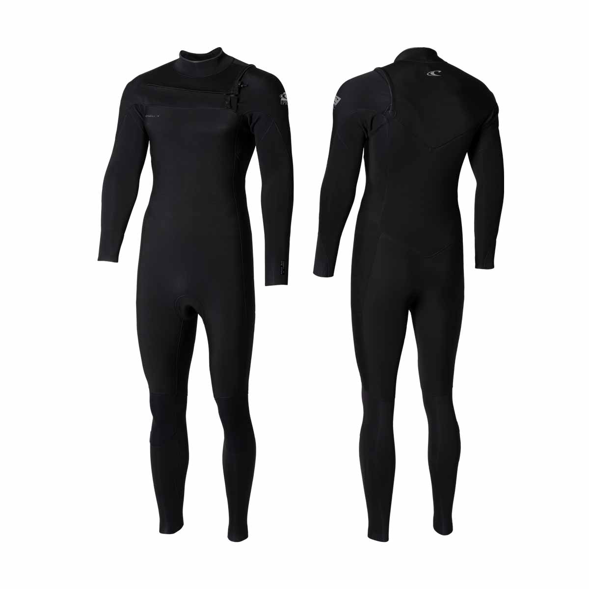 Jauniešu hidrotērps O'Neill Youth Epic 4/3 mm Chest Zip Full – melns A05