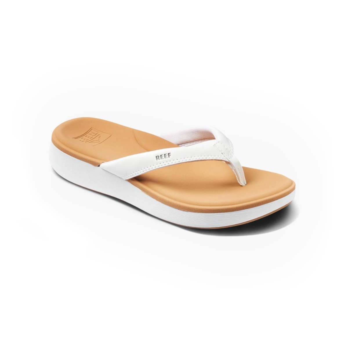 Sievešu sandales Reef Women's Cushion Cloud – baltas ar brūnu