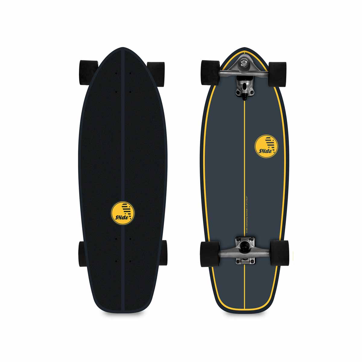 Surf Skate Slide CMC 31 Cold Gold - 79 cm