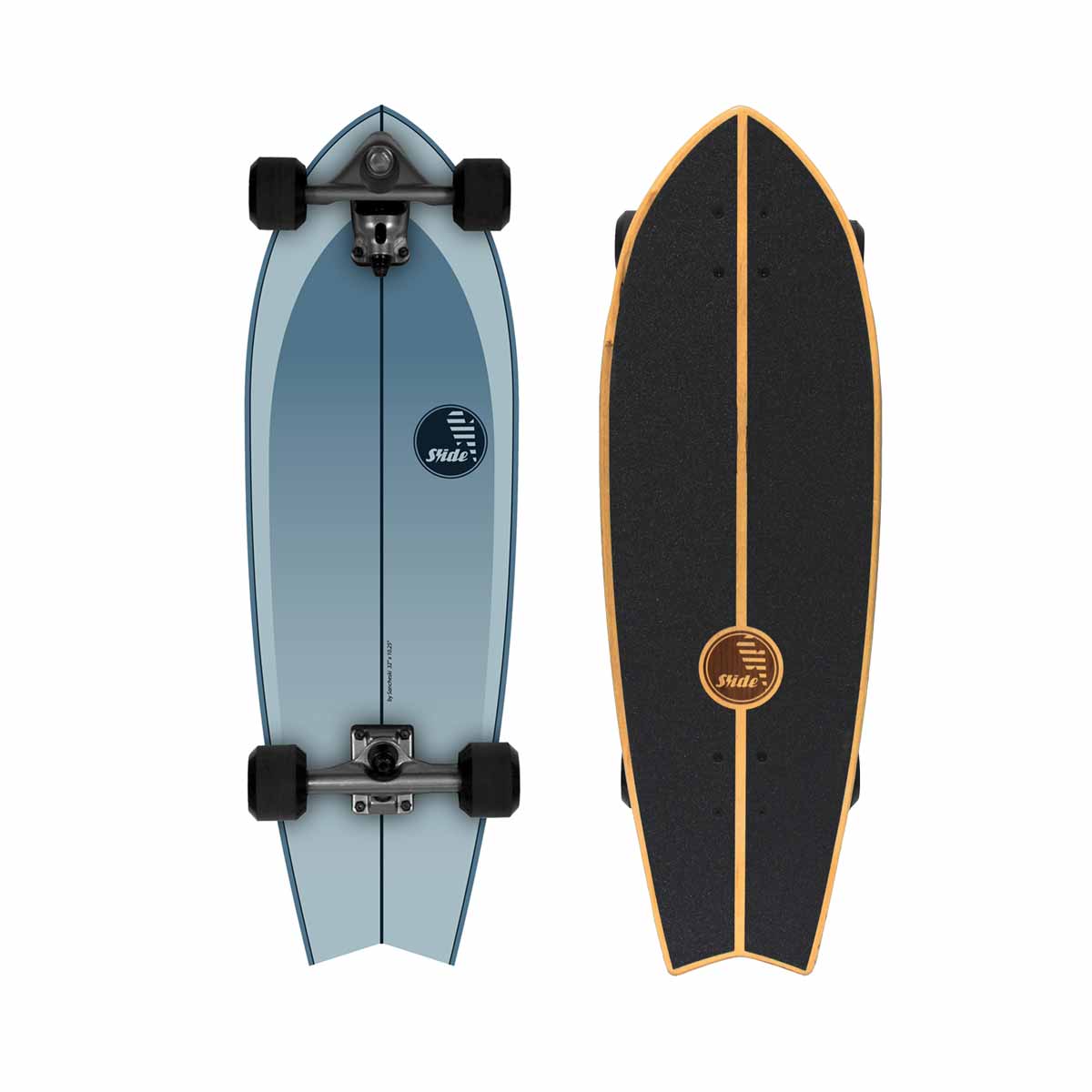 Slide Fish 32 Drifter Surf Skate skrituļdēlis – 82 cm