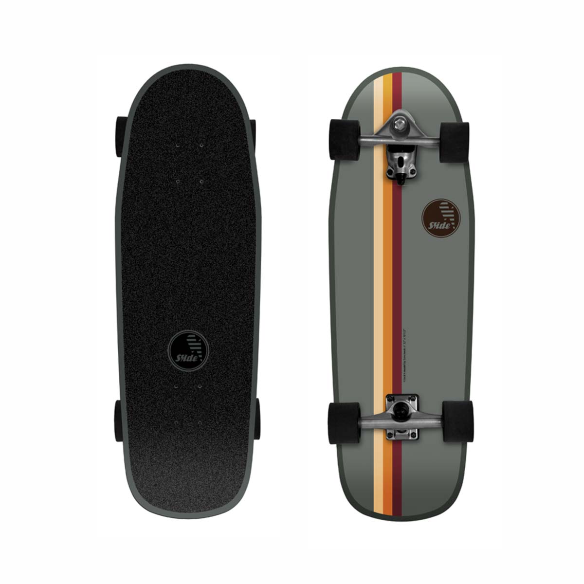 Surf Skate skrituļdēlis Slide Surf Deep-C 32 Ripping - 82 cm