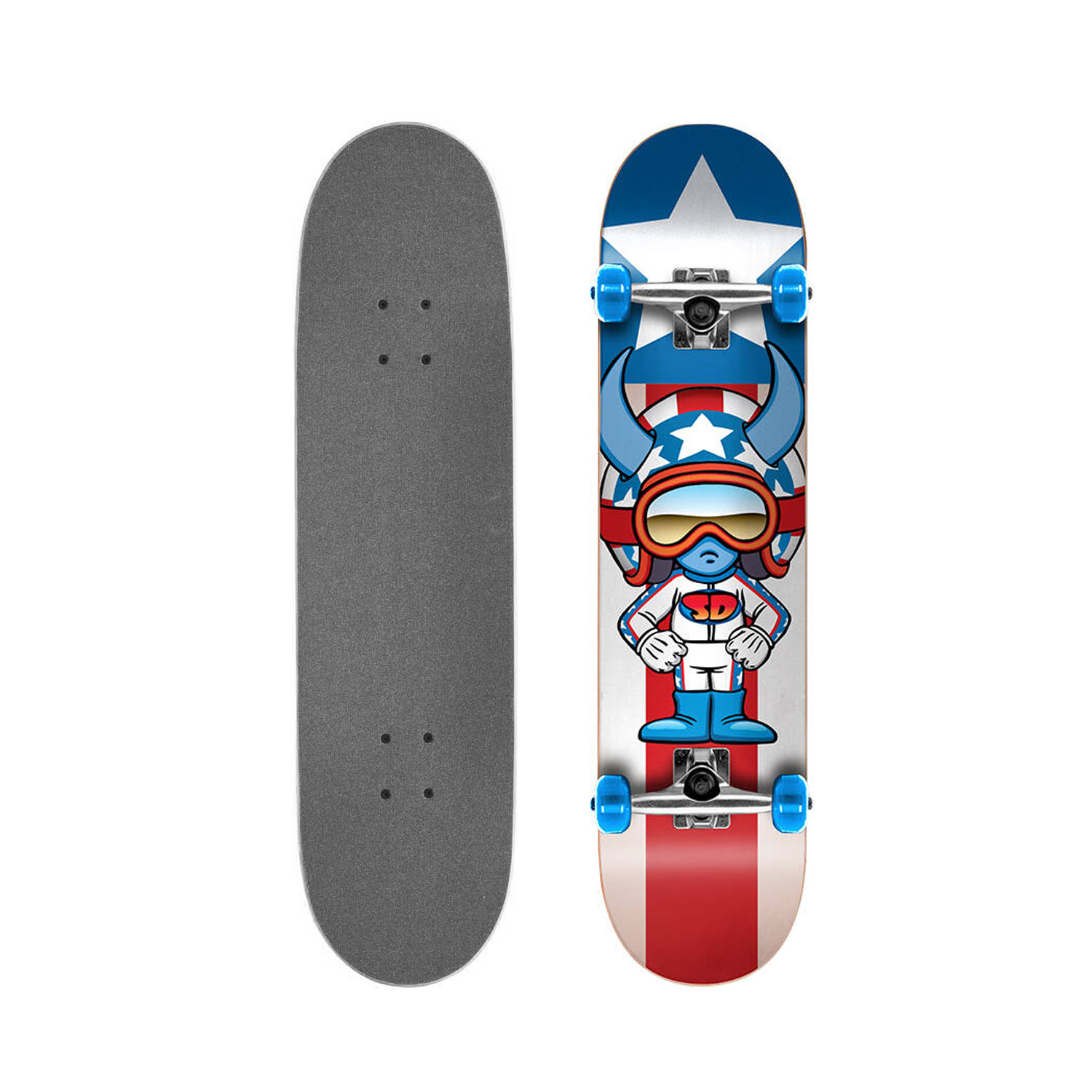 Speed Demons Characters Star Complete Skateboard – 7.75